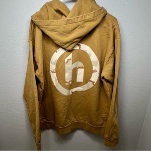 HIDDEN New York Hoodie Tan Natural Camo Pattern Tan Natural Color